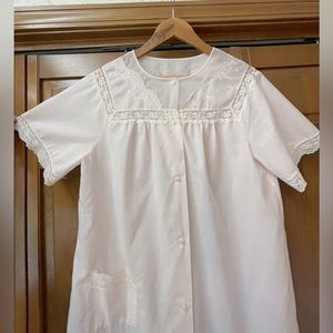 Sears Pastel Pink Housecoat | 60’s VINTAGE